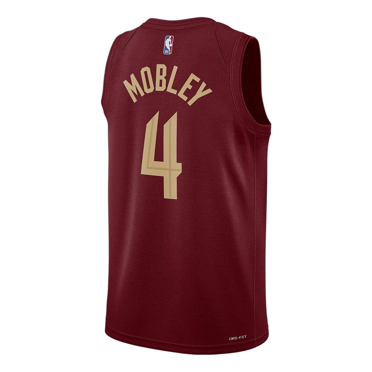 Nike NBA Cavaliers Icon Edition Jersey 'Evan Mobley #4' Wine 2022 (DN2001-680)