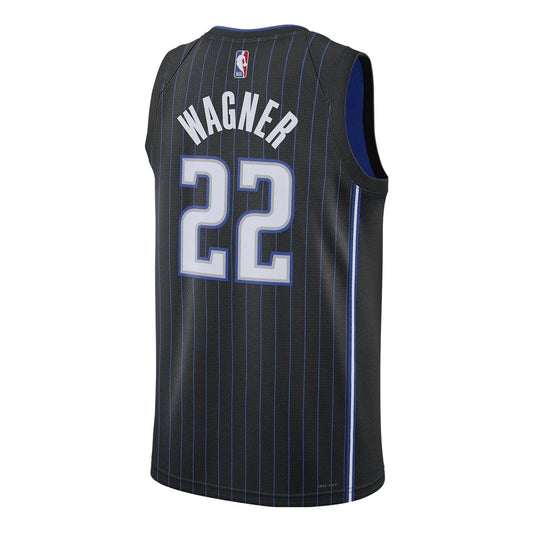 Nike NBA Magic Icon Edition Jersey 'Franz Wagner #22' Black 2022 (DN2017-015)