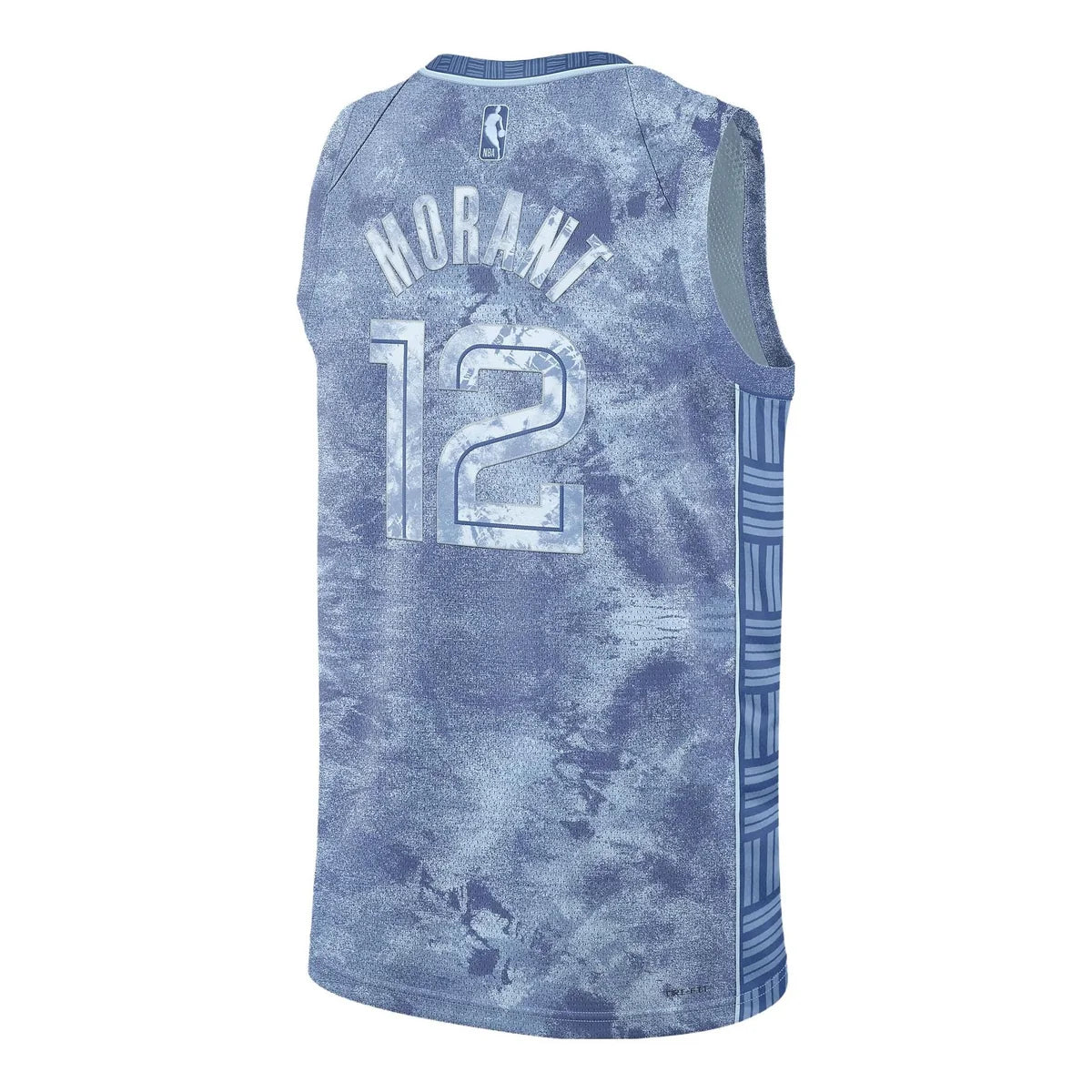 Jordan Brand NBA Grizzlies Select Series Jersey 'Ja Morant #12' Blue 2022 (FD4101-428)