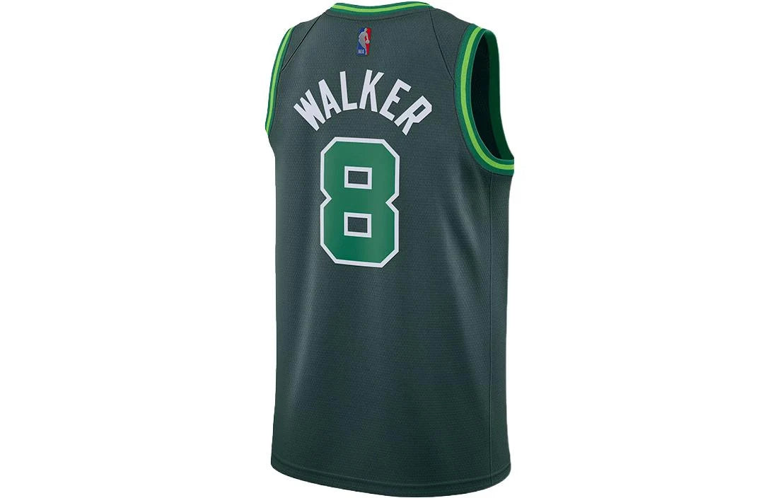Nike NBA Boston Celtics Earned Edition Swingman Jersey 'Kemba Walker #8' Pro Green (CN9893-301)