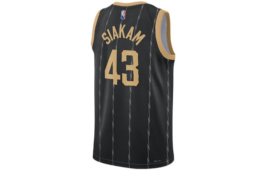 Nike NBA Raptors City Edition Jersey 'Pascal Siakam #43' Black 2020 (DB4046-010)
