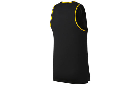 Nike NBA Lakers Dri-FIT Practice Tank 'Black' 2019 (BQ9344-010)