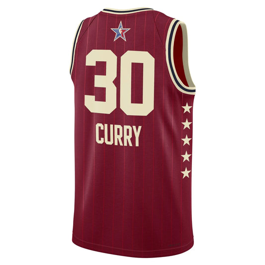 Jordan Brand NBA All-Star 2024 Swingman Jersey 'Stephen Curry #30' Crimson (FQ7732-601)