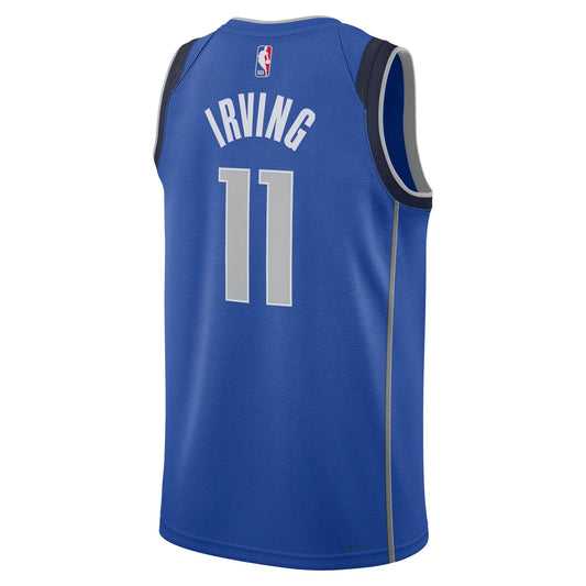 Nike NBA Mavericks Icon Edition Jersey 'Kyrie Irving #11' Blue 2022 (DN2002-485)