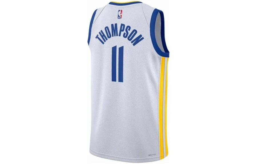 Nike NBA Warriors Association Edition Jersey 'Klay Thompson #11' White 2022 (DN2077-101)