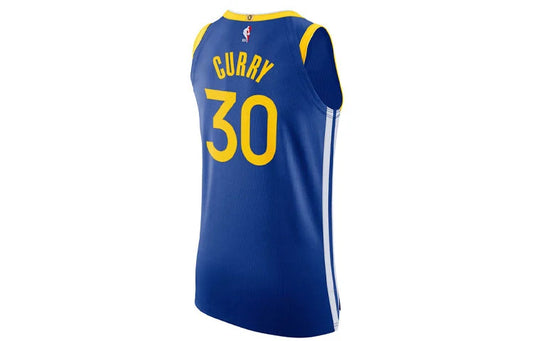 Nike NBA Warriors Icon Edition Vaporknit Jersey 'Stephen Curry #30' Blue 2019 (AV4923-495)