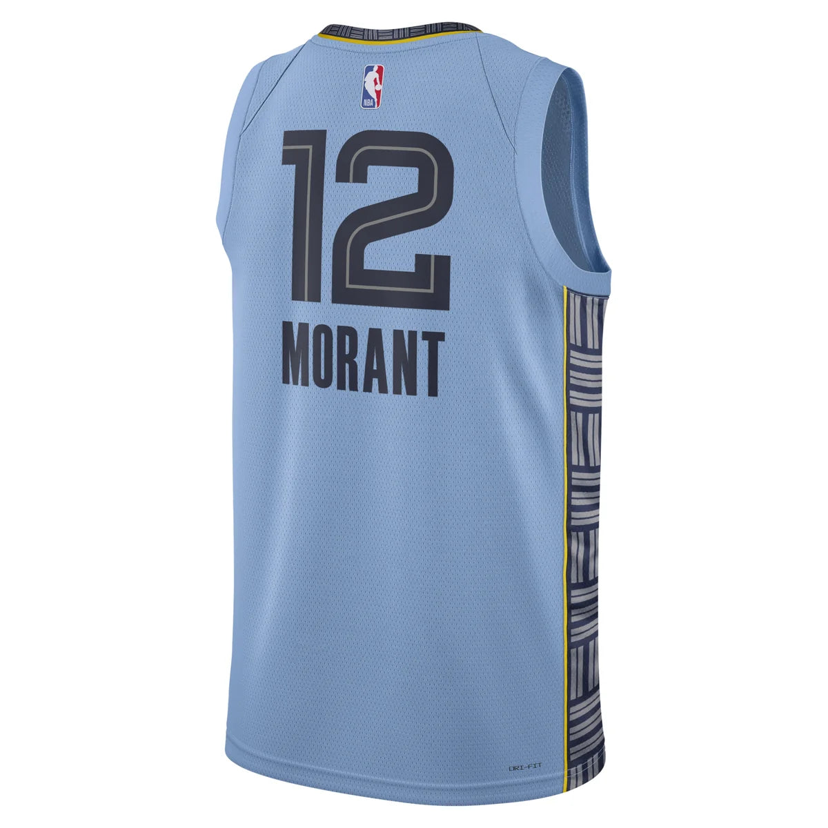 Jordan NBA Memphis Grizzlies Statement Edition Swingman Jersey Ja Morant #12 Light Blue 2022 (DO9531-422)