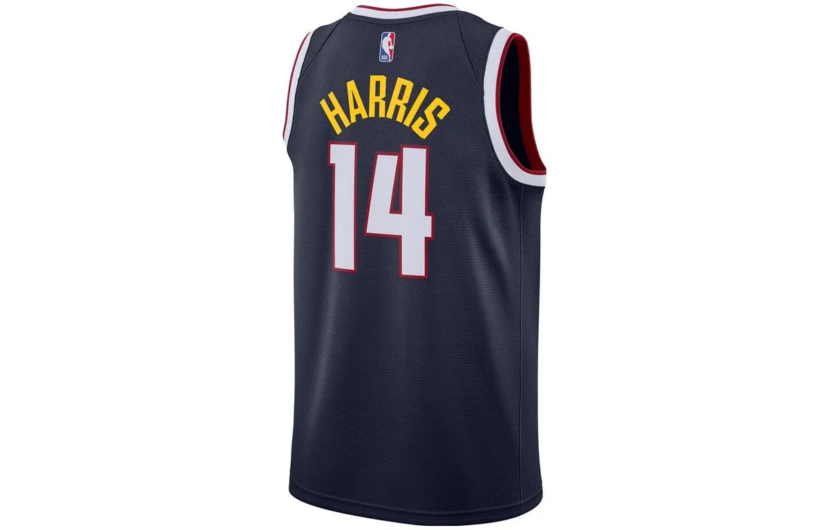 Nike NBA Nuggets Icon Swingman Jersey 'Gary Harris #14' Navy (CW3663-421)
