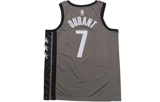 Nike NBA Brooklyn Nets 2019–20 Earned Edition Swingman Jersey 'Kevin Durant #7' Grey (AT9792-003)