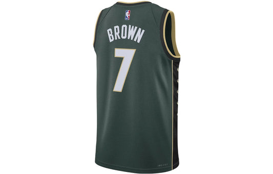 Nike NBA Boston Celtics City Edition Jersey 'Jaylen Brown #7' Green 2022 (DO9586-331)