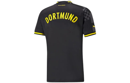 PUMA Borussia Dortmund 2022/23 Away Replica Jersey Black/Yellow/White (765884-02)