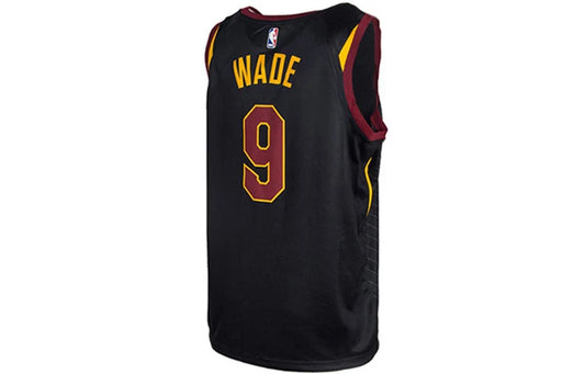 Nike NBA Cavaliers Statement Edition Swingman Jersey 'Dwyane Wade #9' Black 2017 (877201-017)