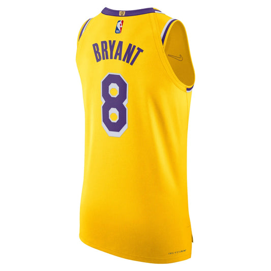 Nike NBA Lakers Icon Authentic Jersey 'Kobe Bryant #8' Amarillo 2022/23 (DM6028-733)
