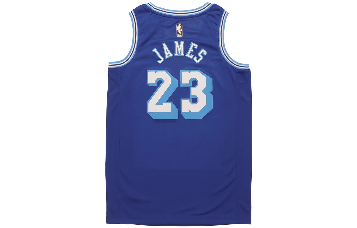 Nike NBA Los Angeles Lakers Classic Edition Swingman Jersey 'LeBron James #23' Royal Blue 2020 (CN1027-404)