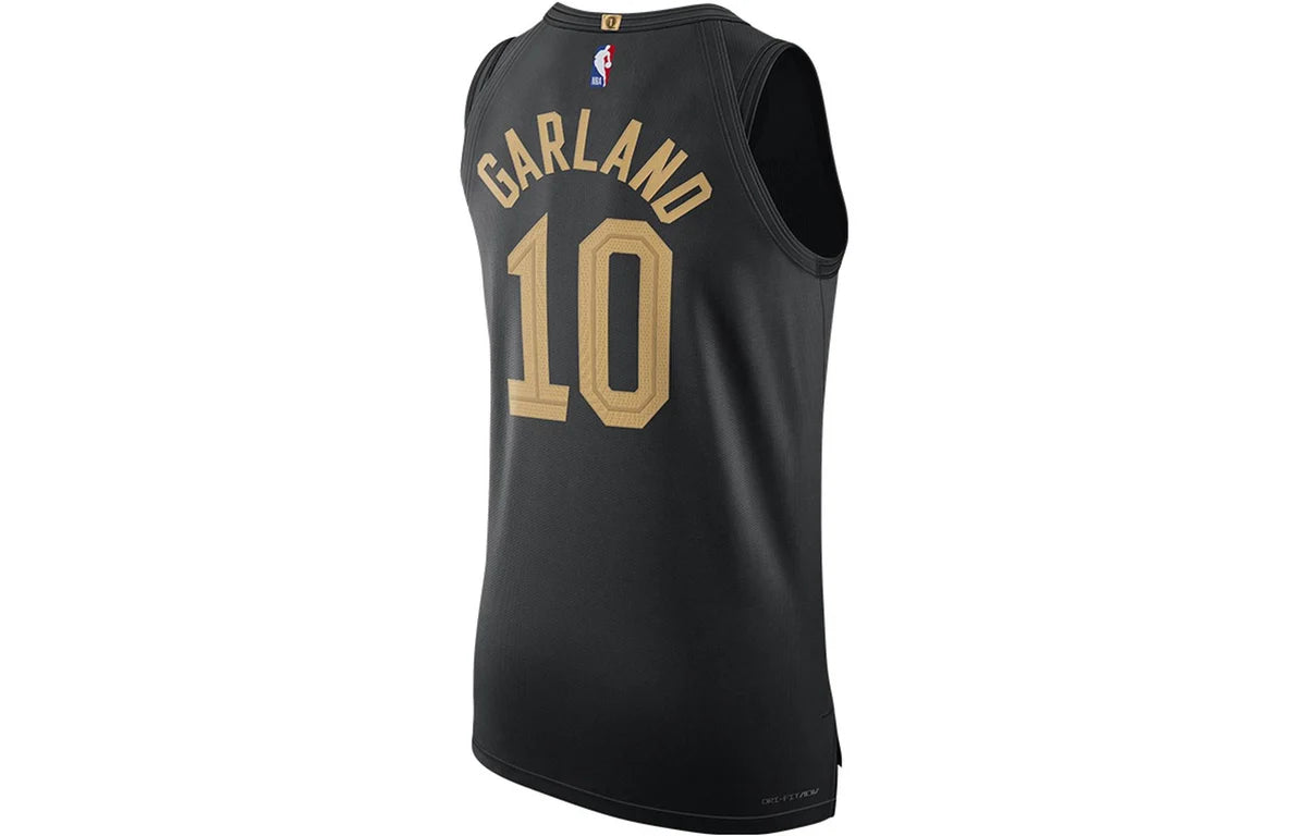 Jordan Brand NBA Cavaliers Statement Edition Authentic Jersey 'Darius Garland #10' Black 2022 (DQ0143-010)