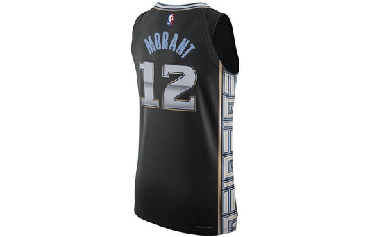 Nike NBA Memphis Grizzlies Select Series Jersey 'Ja Morant #12' Black 2022 (DQ0199-010)
