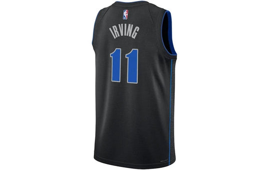 Nike NBA Mavericks City Edition Swingman Jersey 'Kyrie Irving #11' Anthracite Black 2023 (DX8499-012)