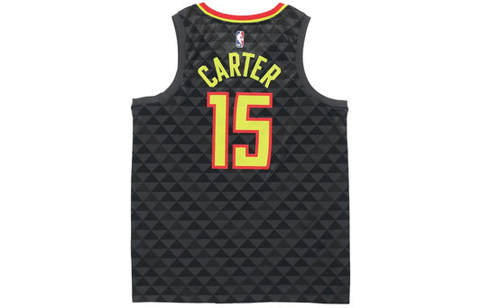 Nike NBA Hawks Statement Edition Jersey 'Vince Carter #15' Black 2018 (864457-021)