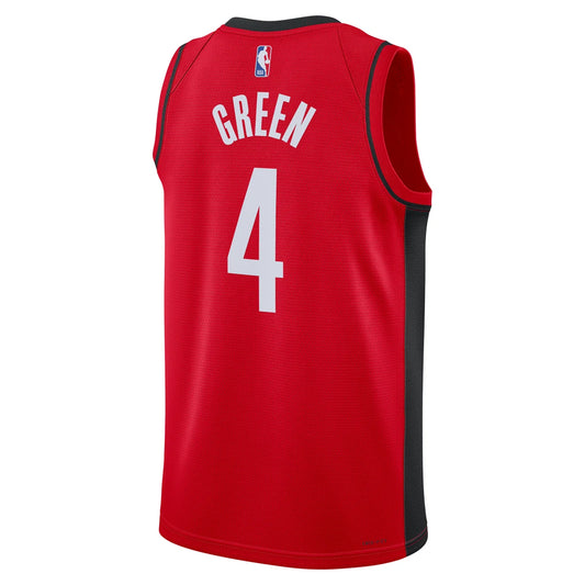 Nike NBA Rockets Icon Edition Jersey 'Jalen Green #4' Red 2022 (DN2006-659)