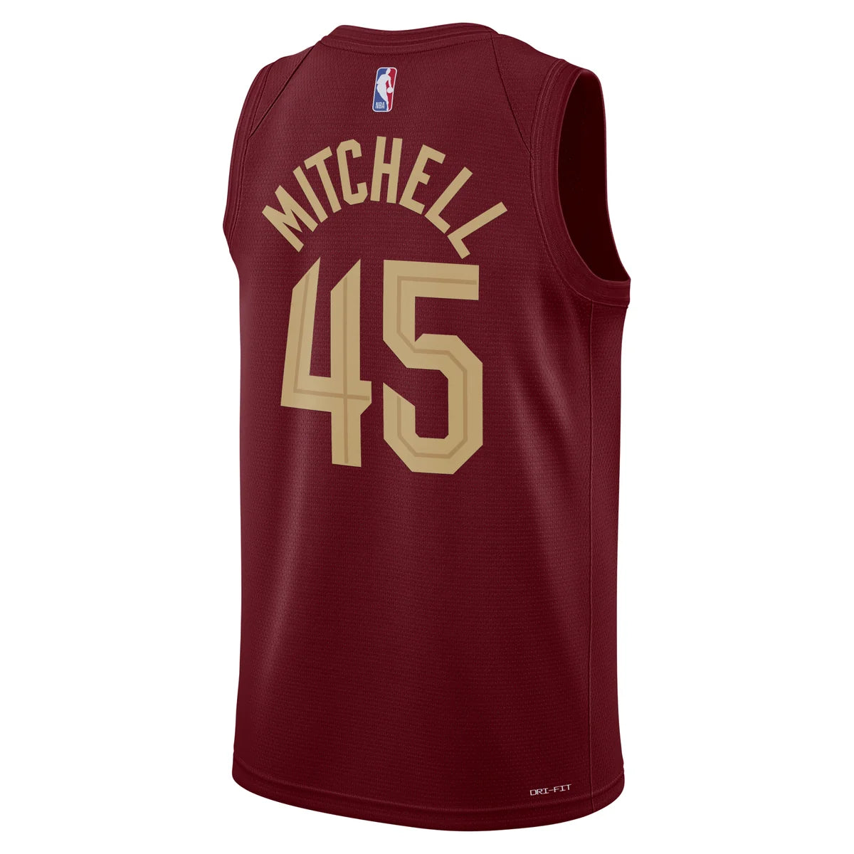Nike NBA Cavaliers Icon Edition Swingman Jersey 'Donovan Mitchell #45' Wine 2022 (DN2001-686)