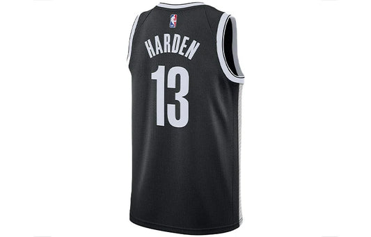 Nike NBA Brooklyn Nets Icon Swingman Jersey 'James Harden #13' Black (CW3658-010)