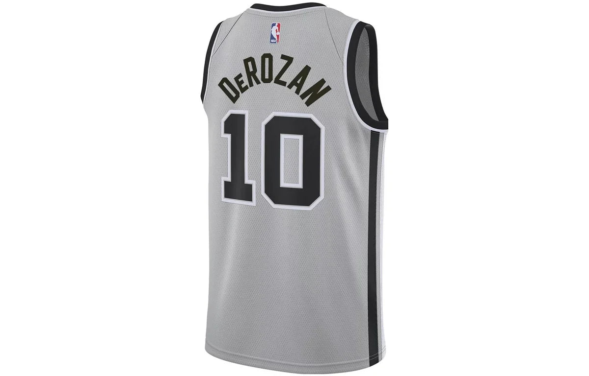 Nike NBA Spurs Statement Edition Swingman Jersey 'DeMar DeRozan #10' Silver 2019 (877224-011)