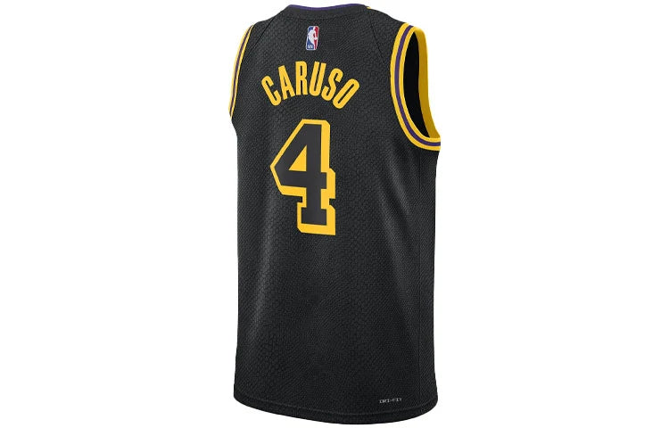 Nike NBA Lakers City Edition Jersey 'Alex Caruso #4' Black Mamba 2020 (DJ1433-013)