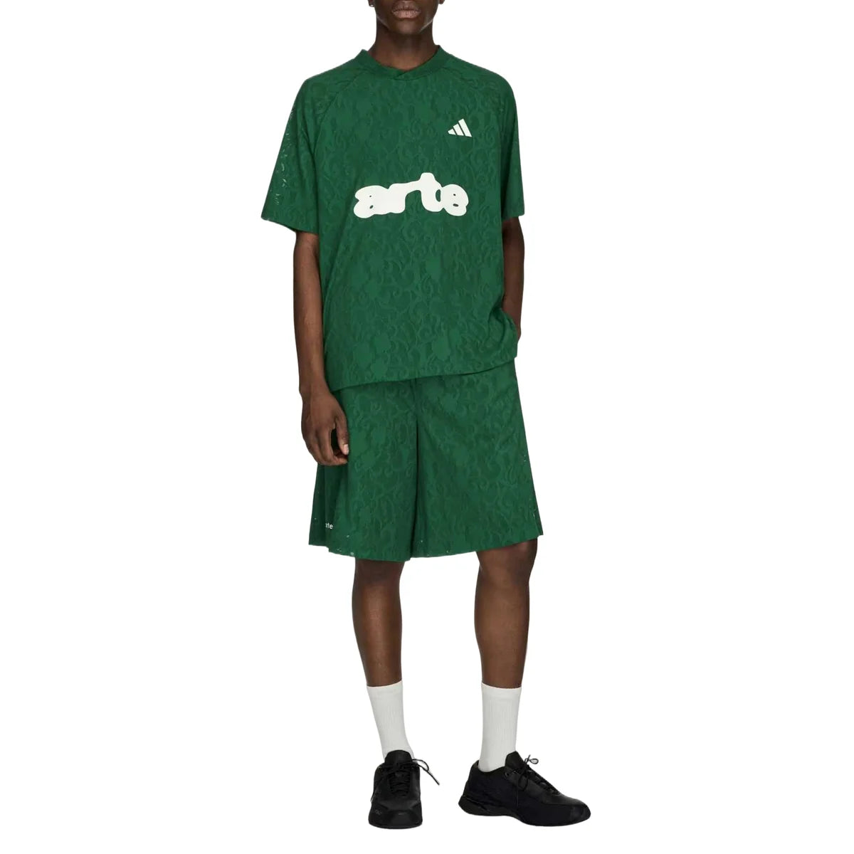 adidas x Arte Antwerp Engineered Race Jersey 'Amazon Green / Off White' Asia Sizing (KT3014)