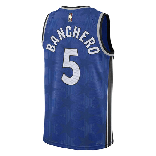 Nike NBA Magic Classic Edition Jersey 'Paolo Banchero #5' Blue 2023 (DX8612-480)