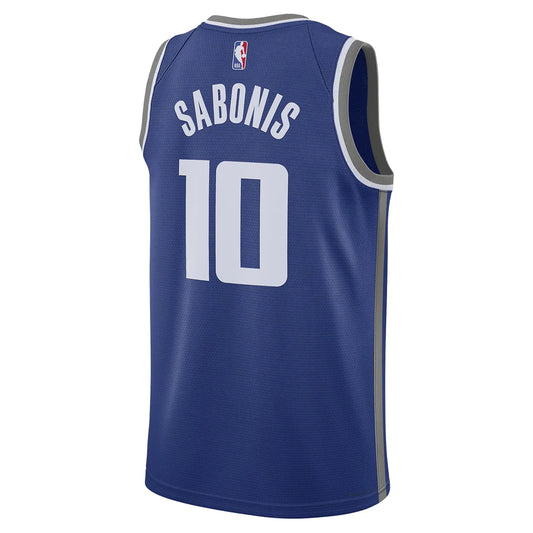Nike NBA Kings City Edition Jersey 'Domantas Sabonis #10' Blue 2023 (DX8518-401)
