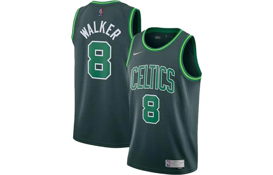 Nike NBA Boston Celtics Earned Edition Swingman Jersey 'Kemba Walker #8' Pro Green (CN9893-301)