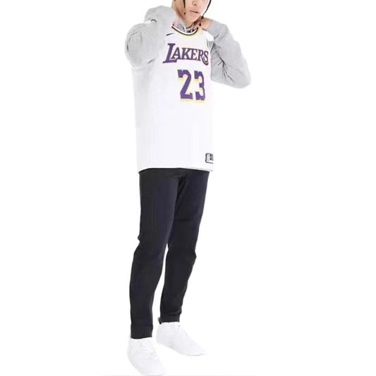 Nike NBA Lakers Association Edition Swingman Jersey 'LeBron James #23' White 2020 (CW3595-101)