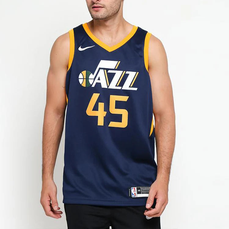 Nike NBA Jazz Icon Edition Swingman Jersey 'Donovan Mitchell #45' Navy 2017 (864513-425)