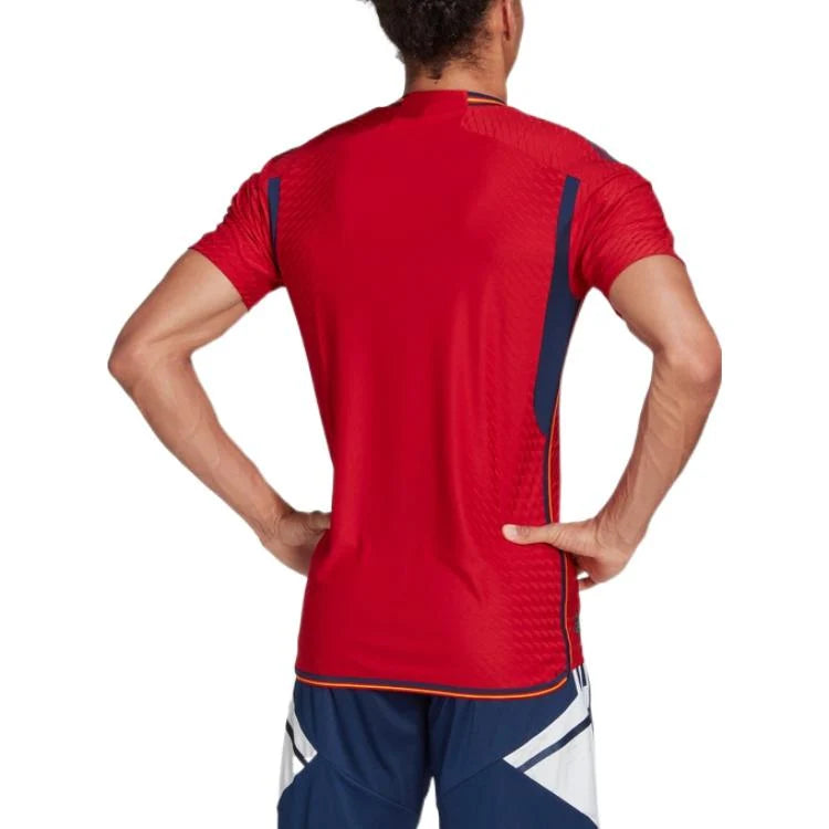 adidas Spain 2022/23 World Cup Home Authentic Jersey (HE2021) - Asia Sizing