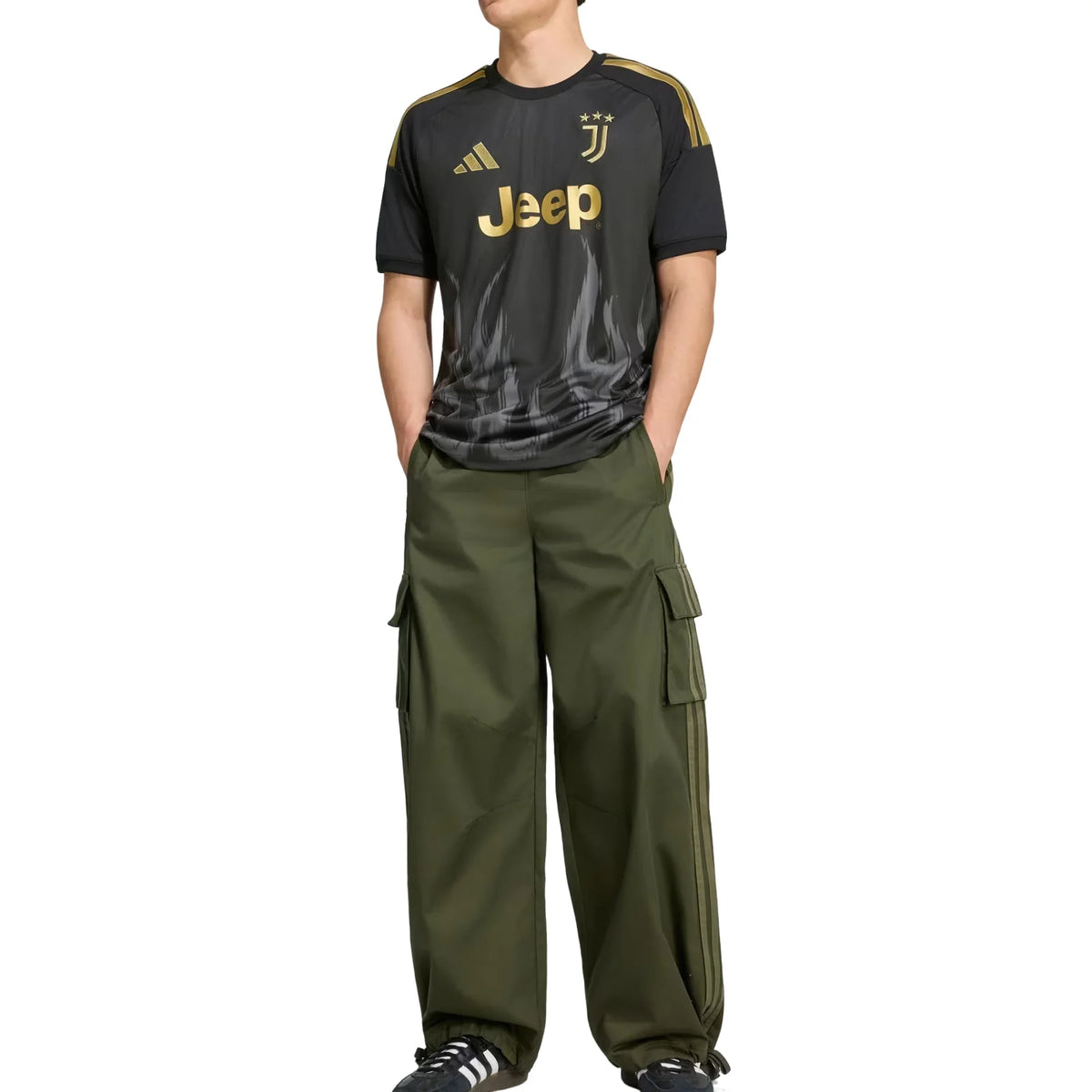 adidas Juventus 26/27 Third Jersey 'Black' Asia Sizing (KC2297)