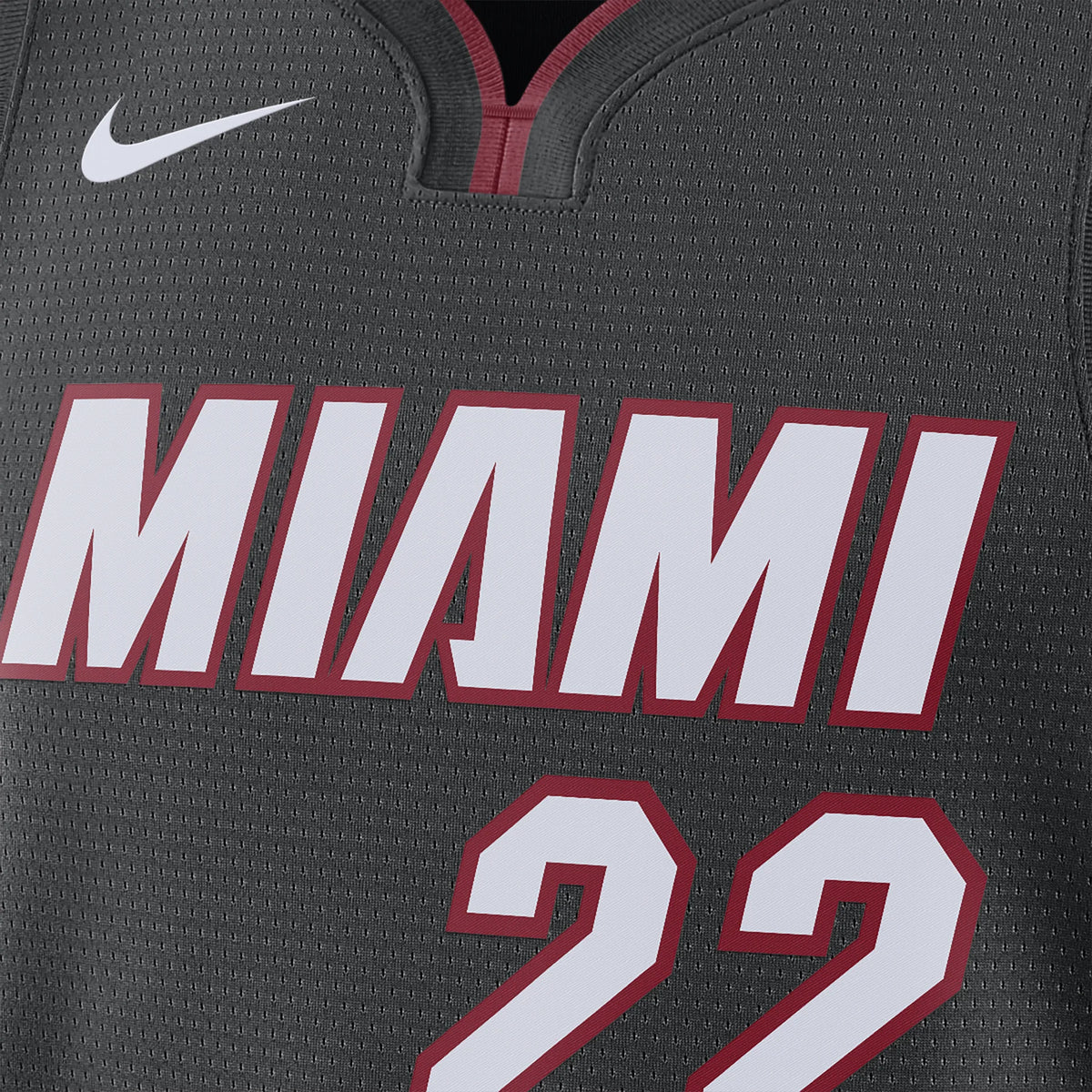 Nike NBA Heat Icon Edition Jersey 'Jimmy Butler #22' Black 2022 (DN2011-010)