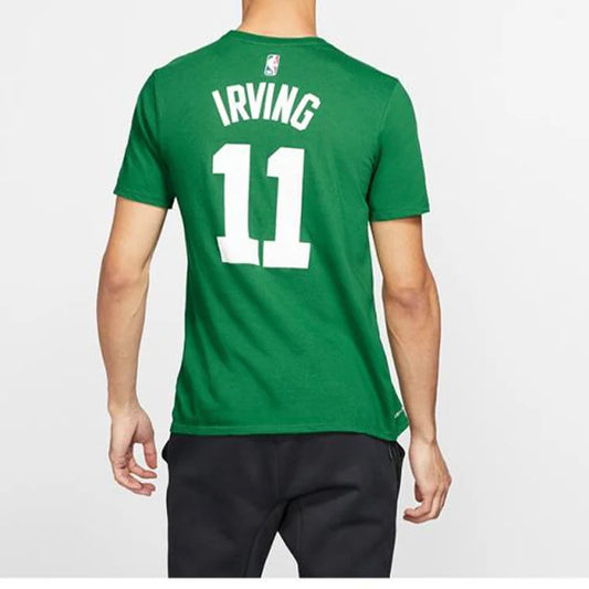 Nike NBA Boston Celtics Name & Number Tee 'Kyrie Irving #11' Green 2018 (870761-322)
