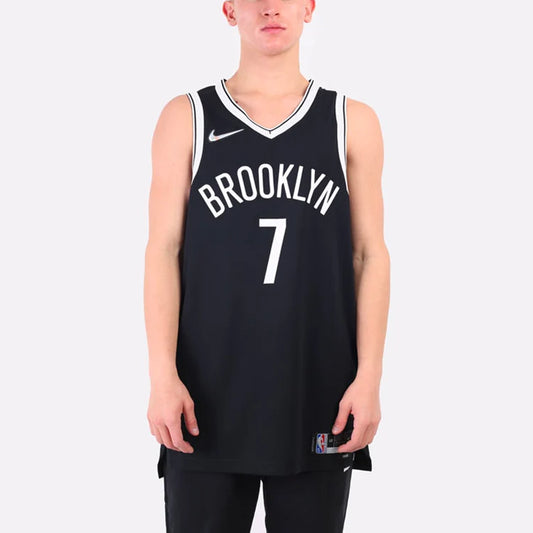 Nike NBA Nets Icon Authentic Jersey 'Kevin Durant #7' Black (DB3305-010)