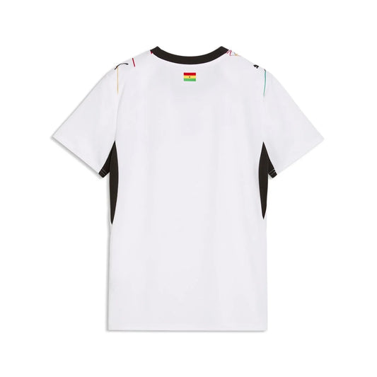 PUMA Ghana 2026 Women's Home Jersey White/Black (783420-01)