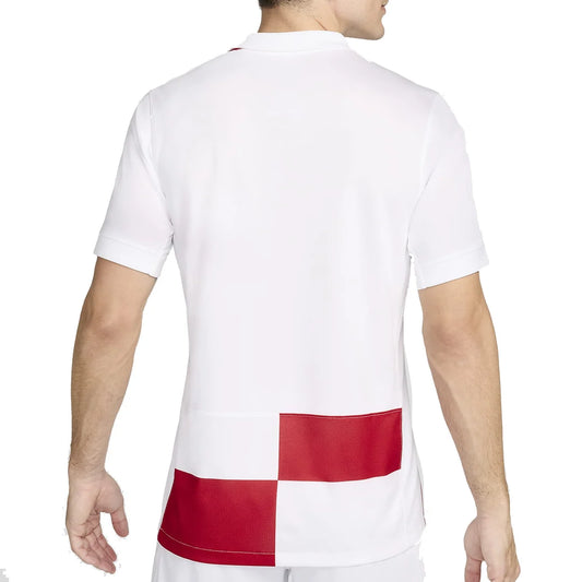 Nike Croatia 2024/25 Stadium Home Replica Jersey White/Red (FV1737-100)