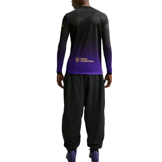 Nike Kobe x FC Barcelona 26/27 Stadium Away Replica Long-Sleeve Jersey 'Field Purple' (IR0045-505)