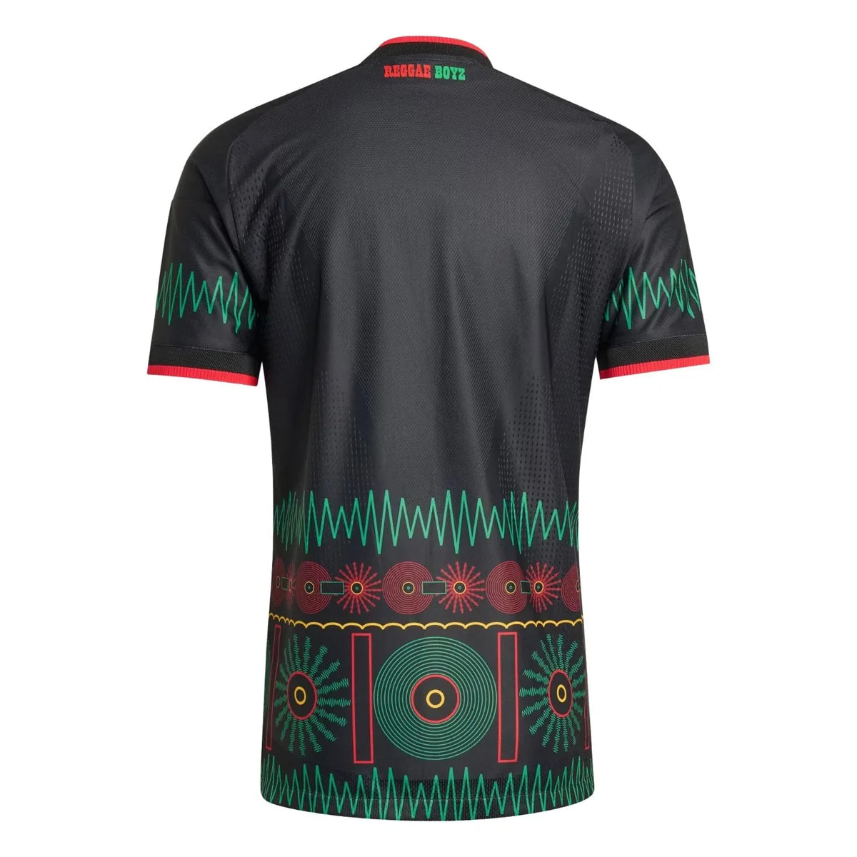 adidas Jamaica 2026 x Bob Marley Away Authentic Jersey Black Asia Sizing (KB7474)