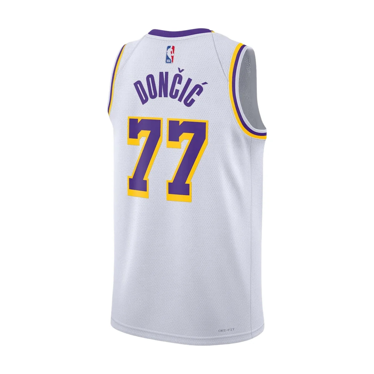 Nike NBA Lakers Association Edition Swingman Jersey #77 White 2022 (DN2081-107)