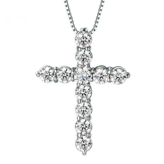 Crystal Cross Necklace