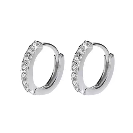 CZ Hoop Earrings