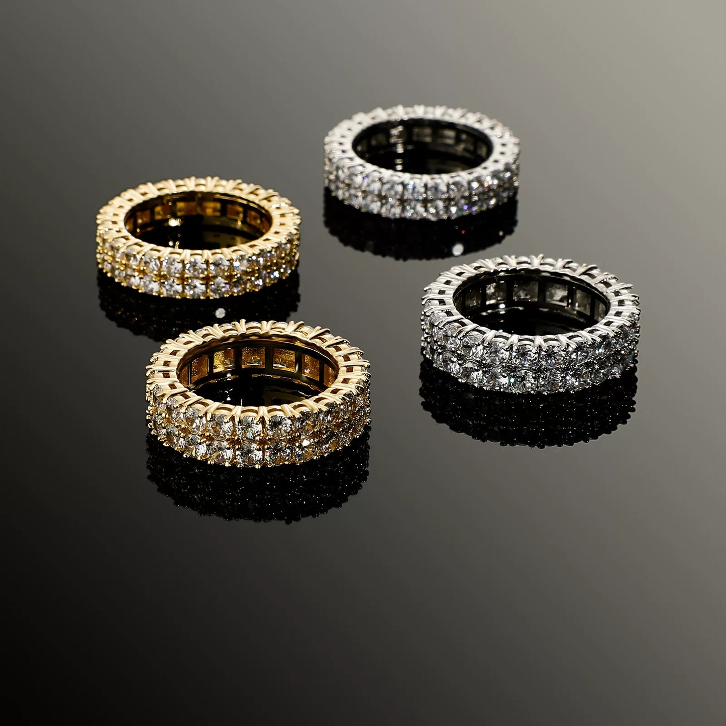 The Double Row Eternity Ring