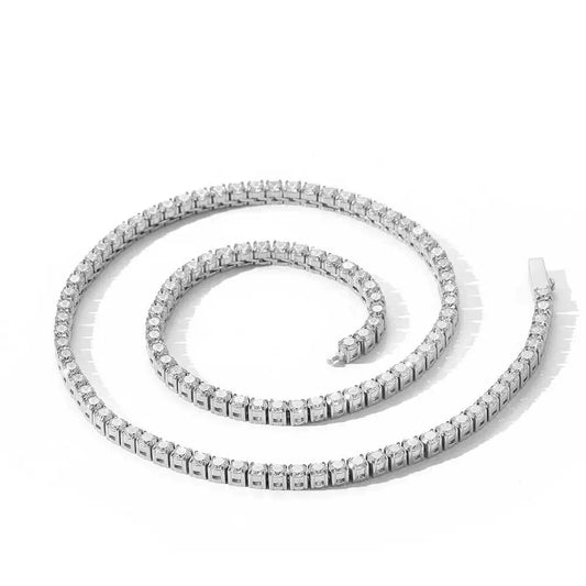 Zirconia Tennis Necklace