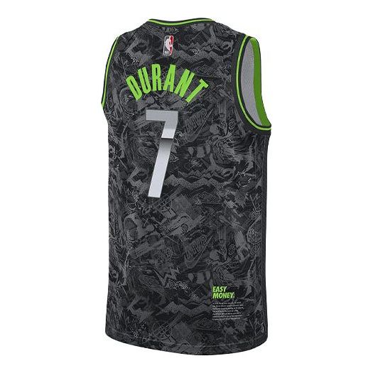 Nike NBA Brooklyn Nets Select Series Swingman Jersey 'Kevin Durant #7' Black 2022 (DA6954-073)