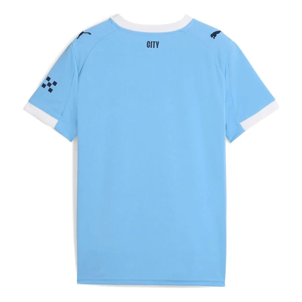 PUMA Manchester City 2025/26 Youth Home GS Jersey Blue (780341-01)