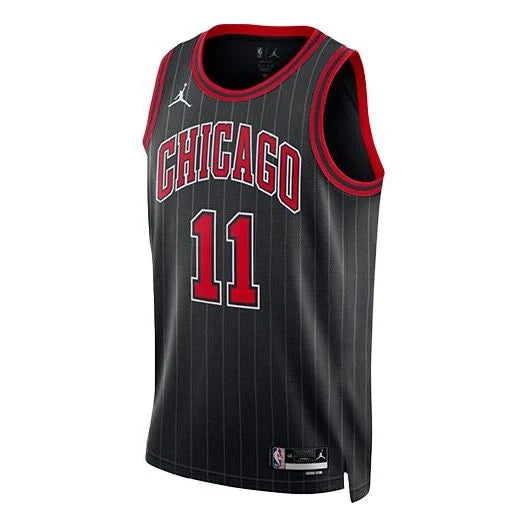 Jordan NBA Bulls Statement Edition Jersey 'DeMar DeRozan #11' Black 2021 (DO9521-010)